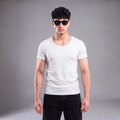 Half-Sleeve White Vest